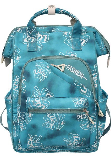 Gündelik Erkek ve Kadın Büyük Kapasiteli Grafiti Orta ve Lise Öğrencisi Sırt Çantası (Yurt Dışından)