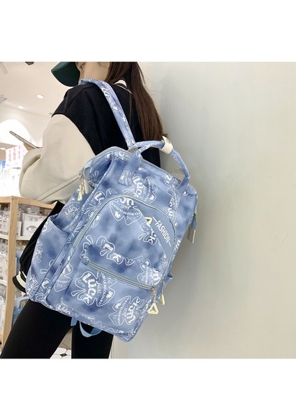 Gündelik Erkek ve Kadın Büyük Kapasiteli Grafiti Orta ve Lise Öğrencisi Sırt Çantası (Yurt Dışından) indirimleri