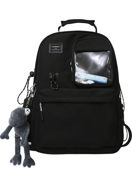 Havacılık Tasarımı Sokak Trendi Sırt Seyahat Sırt Erkek Kampüs Öğrenci Okul Kadın Çantası (Yurt Dışından)