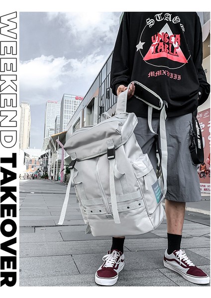 Sırt Erkek Seyahat ve Eğlence Tasarımı Kişilik Büyük Kapasiteli Sırt Çantası (Yurt Dışından) modelleri