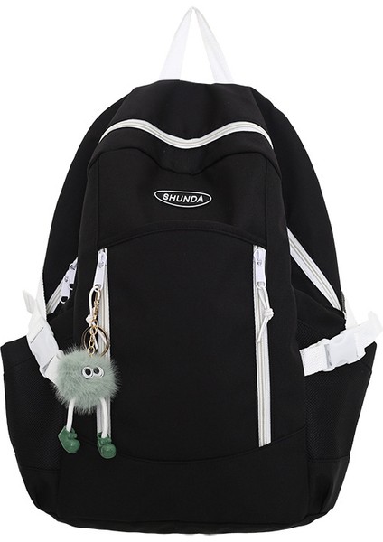 Ortaokul ve Lise Öğrencisi Okul Kadınların Kore Tarzı Modaya Uygun Sırt Modaya Uygun ve Çok Yönlü Büyük Kapasiteli Sırt Çantası (Yurt Dışından)