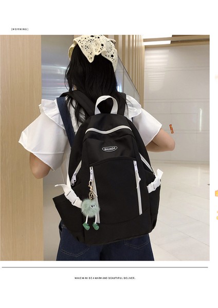 Ortaokul ve Lise Öğrencisi Okul Kadınların Kore Tarzı Modaya Uygun Sırt Modaya Uygun ve Çok Yönlü Büyük Kapasiteli Sırt Çantası (Yurt Dışından) fiyatları