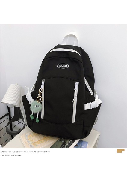 Ortaokul ve Lise Öğrencisi Okul Kadınların Kore Tarzı Modaya Uygun Sırt Modaya Uygun ve Çok Yönlü Büyük Kapasiteli Sırt Çantası (Yurt Dışından) modelleri