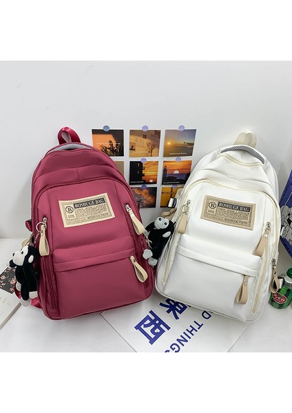 Öğrenci Sırt Büyük Kapasiteli Sırt ve Çok Yönlü Öğrenci Okul Çantası (Yurt Dışından) modelleri