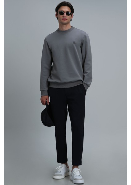 Randal Erkek Sweatshirt Koyu Yeşil
