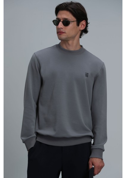 Randal Erkek Sweatshirt Koyu Yeşil