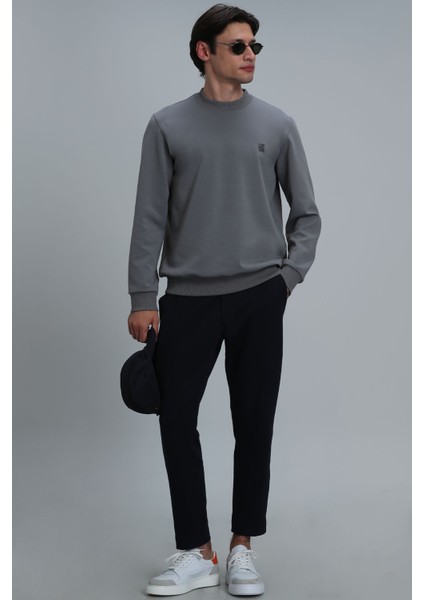Randal Erkek Sweatshirt Koyu Yeşil