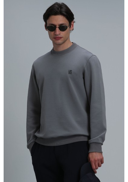 Randal Erkek Sweatshirt Koyu Yeşil