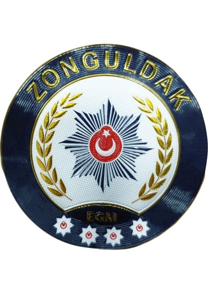 Zonguldak Egm Arması Polis Akıncı Askeri Malzeme