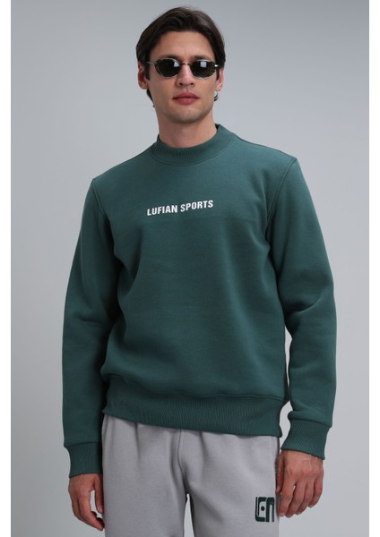 Star Erkek Sweatshirt Yeşil