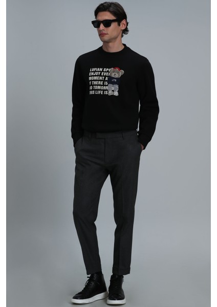 Bud Erkek Sweatshirt Siyah