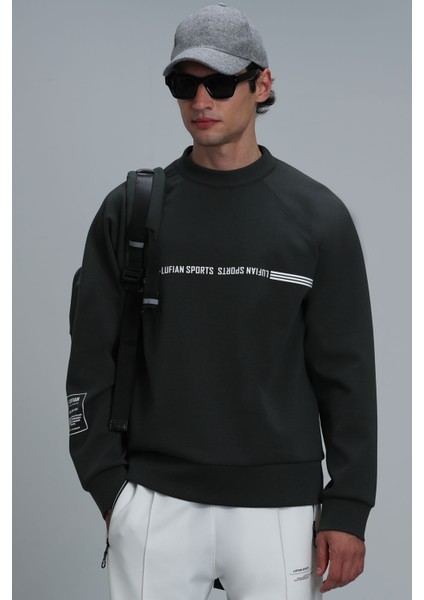 Range Erkek Sweatshirt Koyu Yeşil