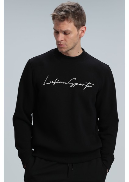 Lowe Erkek Sweatshirt Siyah