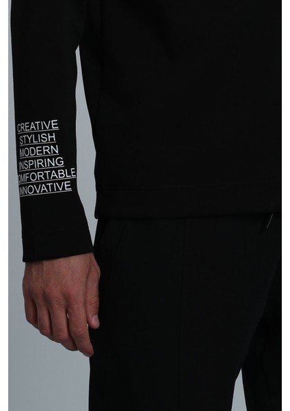 Earl Erkek Sweatshirt Siyah