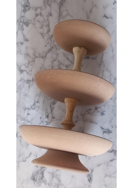 Çerezlik Sunumluk Ham Oyma 3 Kat fırsatları