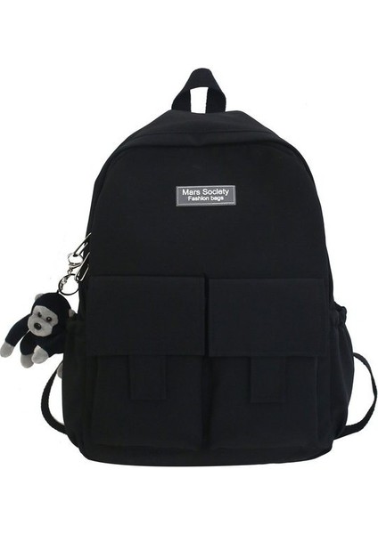 Schoolbag Kadın Üniversite Öğrencileri Bilgisayar Tutabilir Harajuku Takım Erkek Sırt Çantası Ins Japon Koleji Fengsen Bölümü (Yurt Dışından)