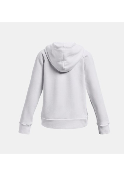 Under Armour Kız Çocuk UA Rival Fleece Big Logo Kapüşonlu Üst 1379615-100