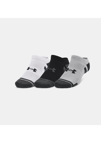 Under Armour Unisex UA Performance Tech 3’lü Paket No Show Çorap 1379503-011