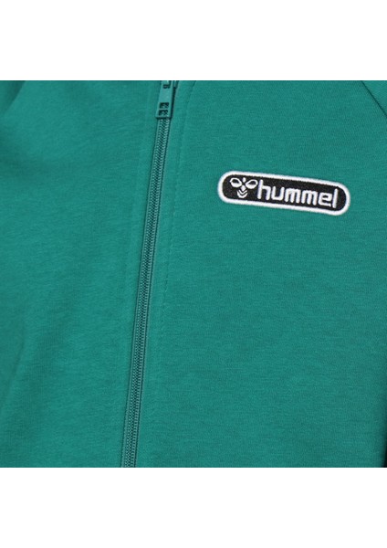 Hmlethan Zıp Hoodıe Çocuk Yeşil Sweatshirt 921674-9849 fırsatları