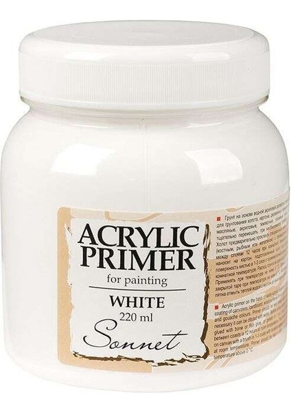 Sonnet Gesso 220 ml White
