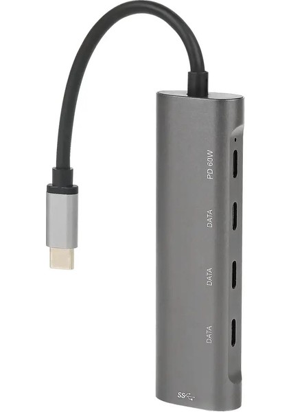 FC25 5in1 Type-C To Typc-C USB 3.0 10 Gbps Çevirici Dönüştürücü  Adaptör