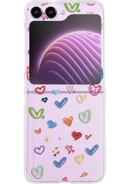 Samsung Galaxy Z Flip5 5g Koruyucu Telefon Kapağı Sert Pc Telefon Kasası (Yurt Dışından)