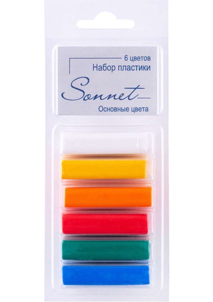 St.petersburg Sonnet Modelleme Hamuru Basic Set 6lı 120GR N59103592