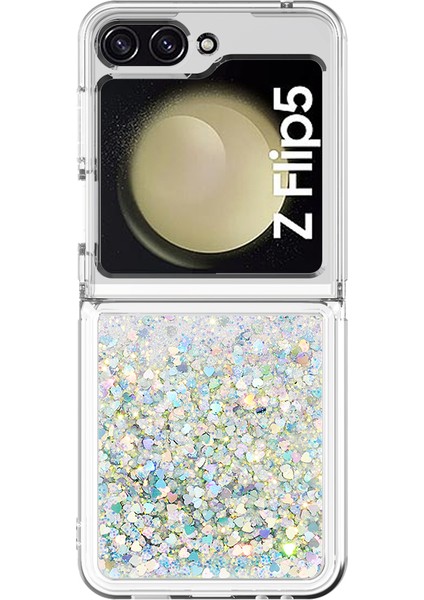 Samsung Galaxy Z Flip5 5g Telefon Kılıfı, Yüzen Yumuşak Tpu Koruyucu Kapak (Yurt Dışından)