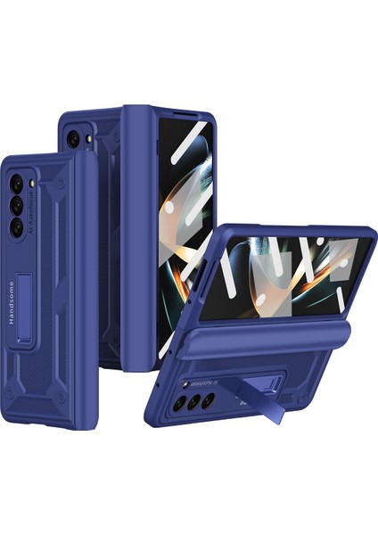 Samsung Galaxy Z Fold5 5g Sert Pc Menteşe Koruma Kılıfı Manyetik Kickstand Telefon Kapağı (Yurt Dışından) fiyatları