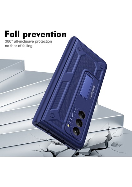 Samsung Galaxy Z Fold5 5g Sert Pc Menteşe Koruma Kılıfı Manyetik Kickstand Telefon Kapağı (Yurt Dışından) fırsatları