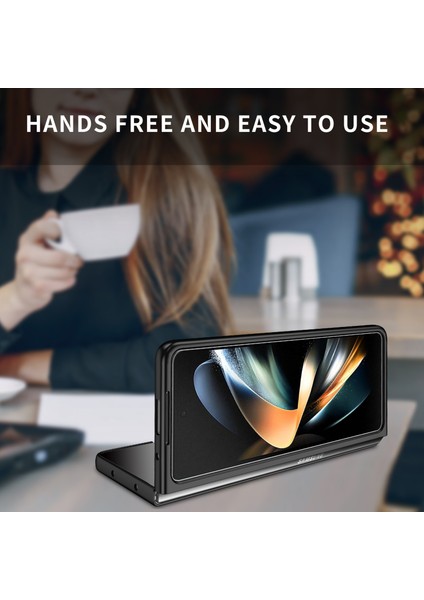 Samsung Galaxy Z Fold5 5g Sabit Pc Anti-Damla Kapağı Katlanır Telefon Koruyucu Kılıf (Yurt Dışından)