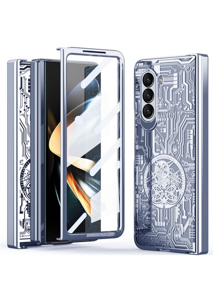 Samsung Galaxy Z Fold5 5g Elektraptaşlama Telefon Kılıfı Her Şey Dahil Pc Kapağı (Yurt Dışından)