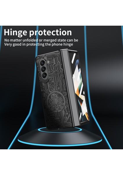 Samsung Galaxy Z Fold5 5g Elektraptaşlama Telefon Kılıfı Her Şey Dahil Pc Kapağı (Yurt Dışından)