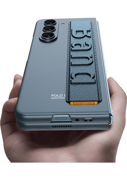 Samsung Galaxy Z Fold5 5g Telefon Kılıfı Pu Derisi+Pc El Kayışı Telefon Kapağı (Yurt Dışından) indirimleri