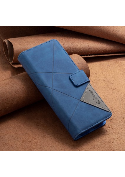Samsung Galaxy Z Fold5 5g Baskılı Stand Telefon Kılıfı Pu Deri Cüzdan Kapağı (Yurt Dışından)