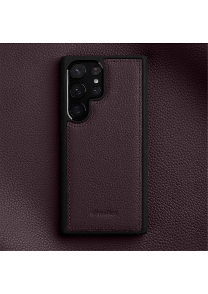 Samsung Galaxy S23 Ultra Telefon Kapağı Inek Deri Kaplamalı Sert Pc Ince Kılıf (Yurt Dışından) indirimleri