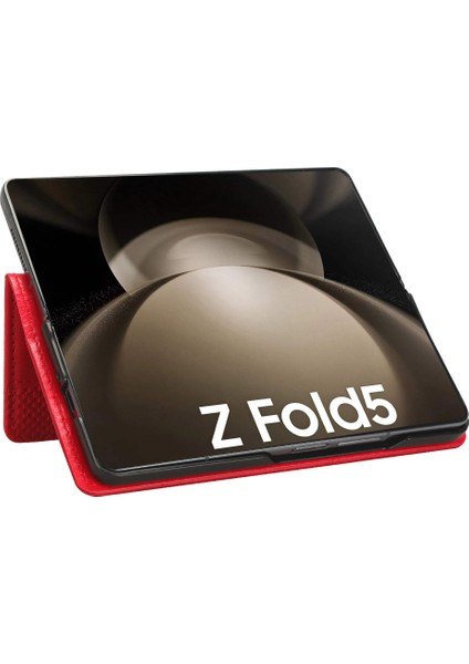 Samsung Galaxy Z Fold5 5g Retro Pu Deri Telefon Kılıfı Manyetik Kapanış Stand Telefon Kapağı (Yurt Dışından) fiyatları