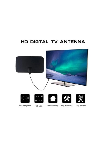 4K 25DB Hd Tv Dtv Kutusu Dijital Tv Anteni