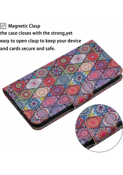 Samsung Galaxy S23 Fe Çapraz Doku Cüzdan Telefon Kılıfı Kayış (Yurt Dışından)