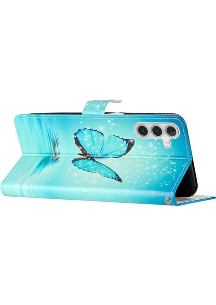Samsung Galaxy S23 Fe Pu Deri Telefon Kılıfı Cüzdan Stand Kapağı Kayış (Yurt Dışından)