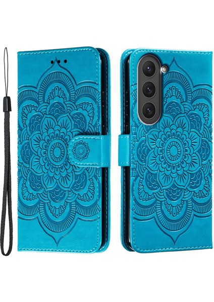 Samsung Galaxy S23 Pu Deri+Tpu Telefon Kapağı Flip Stand Cep Telefonu Kılıfı (Yurt Dışından)