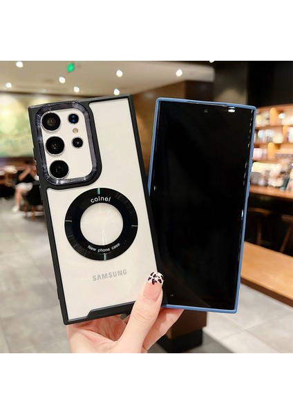 Samsung Galaxy S23 Ultra Manyetik Kasa, Pc + Tpu Çift Katmanlı Tasarım Koruyucu Telefon Kapağı (Yurt Dışından) fırsatları