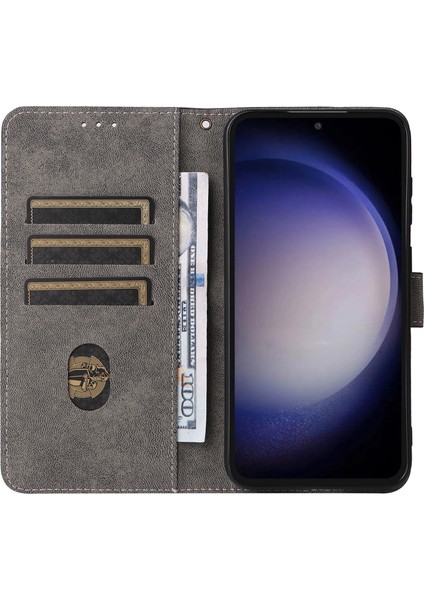 Samsung Galaxy S23 Fe Rfıd Engelleme Cüzdan Stand Pu Deri Kılıf Cep Telefonu Kapak Kayış (Yurt Dışından) modelleri