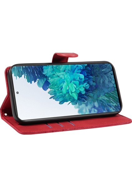 Samsung Galaxy S20 Fe / S20 Fe 2022 / S20 Lite Cüzdan Deri Telefon Kapağı Baskılı Stand Kılıfı (Yurt Dışından)