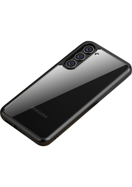 Samsung Galaxy S23+ Temizli Telefon Kılıfı Tpu + Pc Çift Katman Şok Geçirmez Kapak (Yurt Dışından)