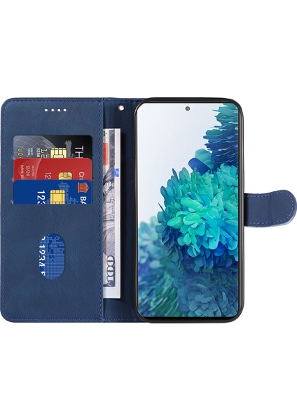 Samsung Galaxy S20 Fe / S20 Fe 2022 / S20 Lite Cüzdan Deri Telefon Kapağı Baskılı Stand Kılıfı (Yurt Dışından)