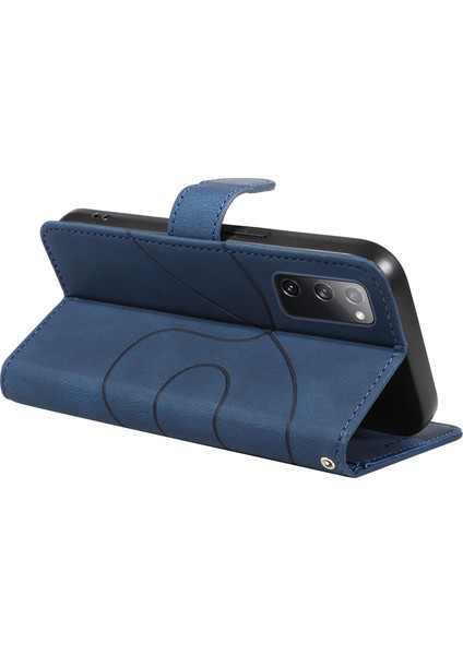 Samsung Galaxy S20 Fe / S20 Fe 2022 / S20 Lite Cüzdan Deri Telefon Kapağı Baskılı Stand Kılıfı (Yurt Dışından)