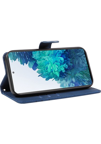 Samsung Galaxy S20 Fe / S20 Fe 2022 / S20 Lite Cüzdan Deri Telefon Kapağı Baskılı Stand Kılıfı (Yurt Dışından)