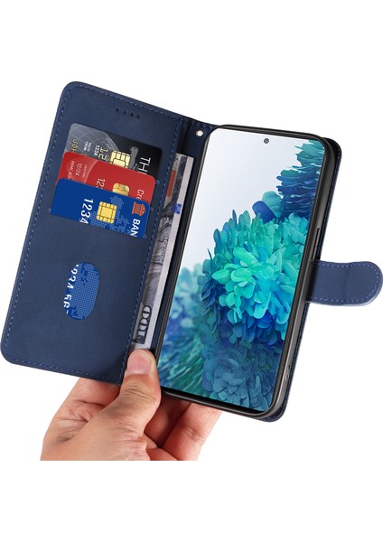 Samsung Galaxy S20 Fe / S20 Fe 2022 / S20 Lite Cüzdan Deri Telefon Kapağı Baskılı Stand Kılıfı (Yurt Dışından)