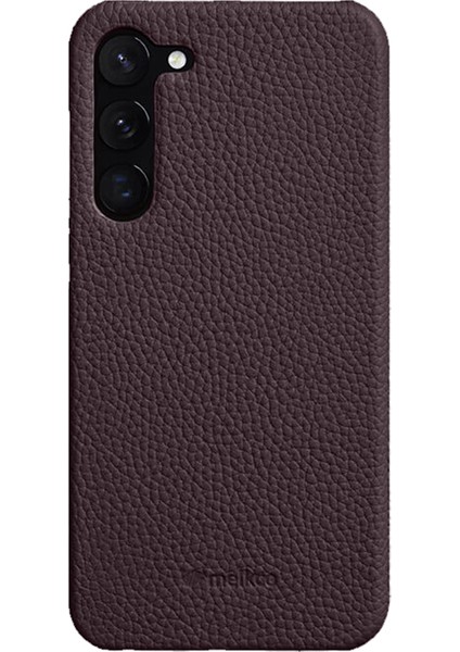 Samsung Galaxy S22+ 5g Koruyucu Kılıf, Inek Deri Kaplamalı Pc Telefon Kapağı (Yurt Dışından)
